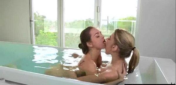  Lesbo Sex Acton With Horny Girl On Girl Enjoying It (Riley Reid & Kenna James) clip-26